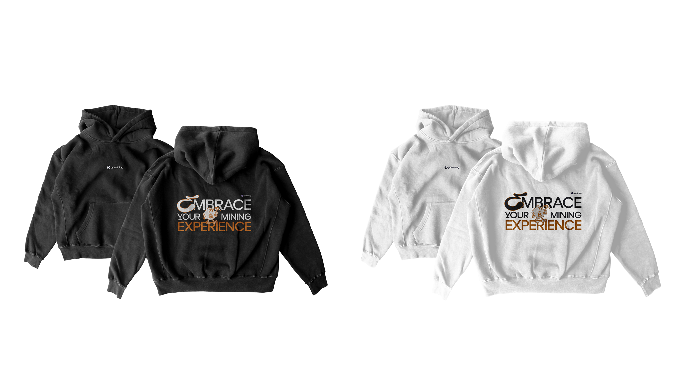 GoMining branded T-shirt mockup